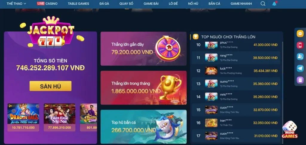 Chương trình VIP game 7clubs